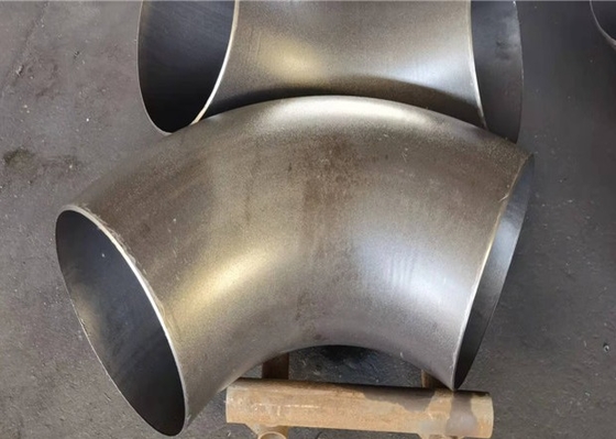 Astm A403 / A403m Steel Weld Elbows Wp304 Wp316 Radius Panjang 6 '' Sch80