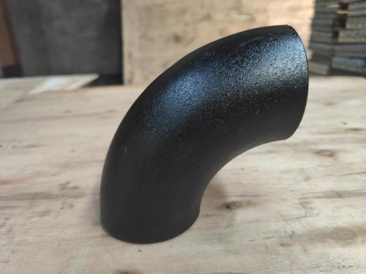 24 Inch Q345 Baja Karbon Siku 90 Derajat Radius Panjang Astm B16.9 Butt Weld Fitting
