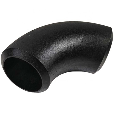 A860 Carbon Steel Pipe Fittings Std 90 Derajat Ms 1.5d Long Radius Butt Welded