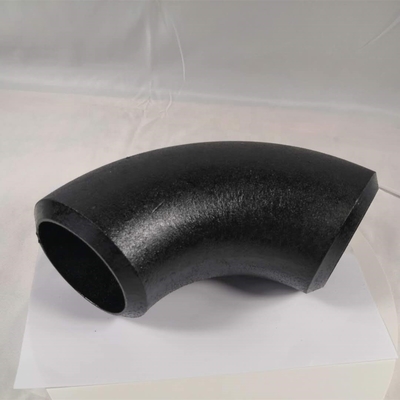 A860 Carbon Steel Pipe Fittings Std 90 Derajat Ms 1.5d Long Radius Butt Welded
