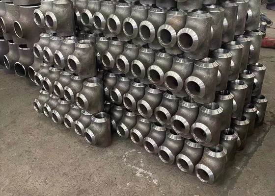 Pengelasan DIN2605 Baja Karbon Tee Astm A234 Sch 80 Xs Xxh Sch160
