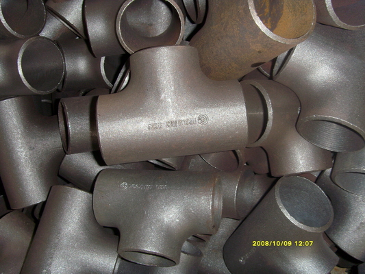 Tee Pipa Stainless Setara Ss201 Ss304 Ss321 Ss316l Butt Weld Fittings 4&quot;