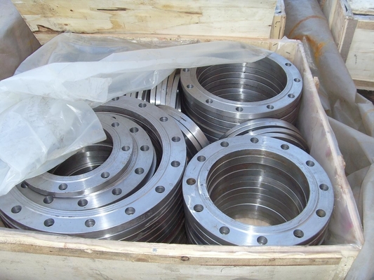 Pn10 Kelas 150 Dimensi Fitting Pipa Stainless Steel Flange