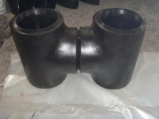 Equal Butt Weld Mengurangi Fitting Pipa Tee DN15-1000 2mm-20mm EN10253-2