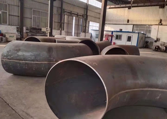 Pipa Baja Karbon 48 &quot;X 12mm Tekuk 90 Derajat Astm A234 Wp5