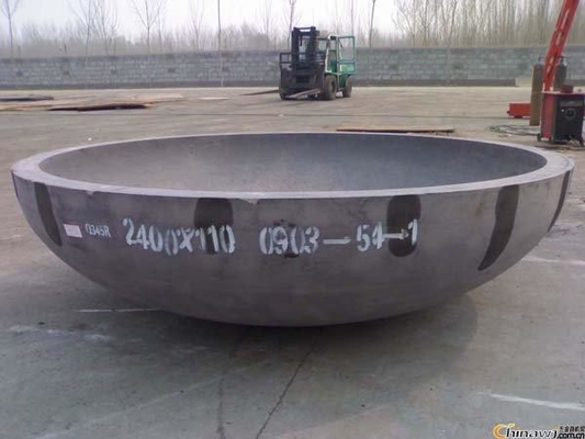 Bahan Bakar 16&quot; End Cap Ss Dished Kepala Tangki Elliptical Head