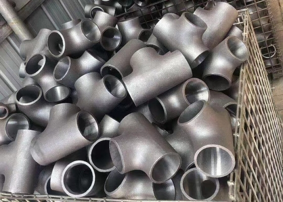 321 Stainless Steel Sch10 Butt Welding Fitting Equal Tee Mengurangi Tee Tee Lurus