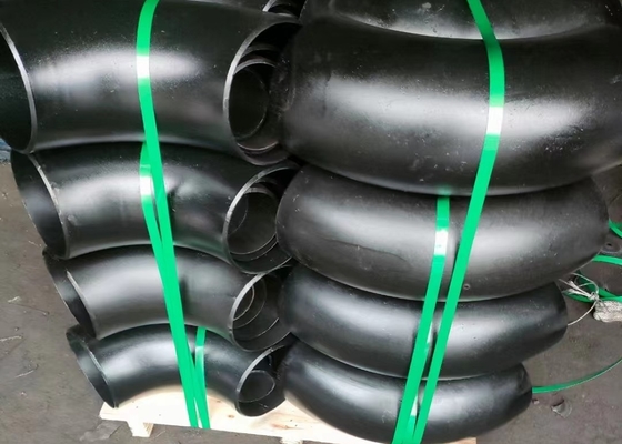 Sch 160 Steel Butt Welding Elbow Astm B16.9 180 Derajat Radius Panjang Din 2605 St35.8