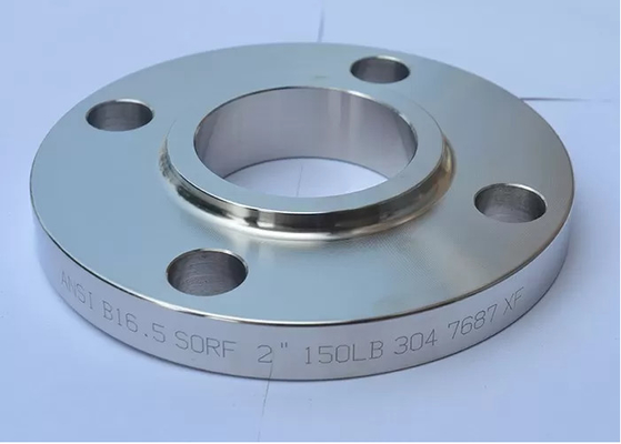 ASME Pn100 Dn100 Forged Carbon Steel Flange Flat Slip On Raised Face Weld Neck