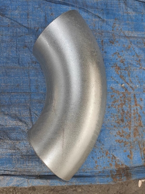 630*10 Baja Karbon Siku 1.5d Panjang Radius Socket Las 45 Derajat