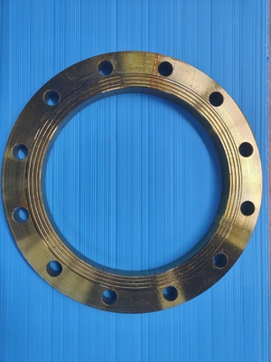 Ring Type Joint Forged 1500LB Carbon Steel Blind Flange Untuk Konstruksi