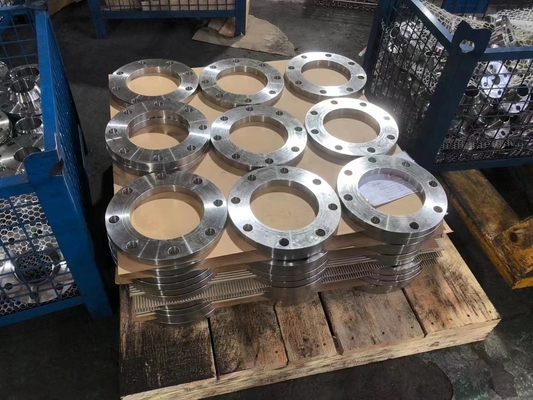 Slip On Weld Neck Mengangkat Face Carbon Steel Flange 20 16MN Class150
