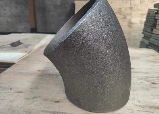 ASME A234 Wpb Baja Karbon Radius Pendek 45 Derajat Siku SCH10 SCH20