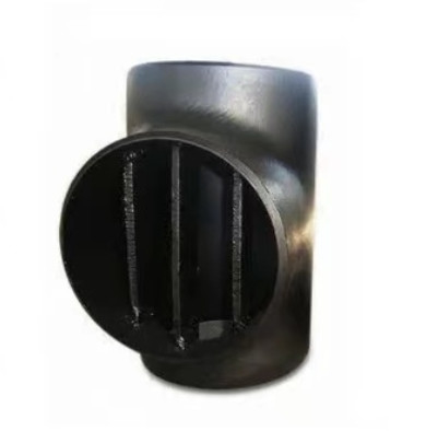 A234 Wpb Carbon Steel Seamless Pipe Fittings 150mm Reducing Barred Tee