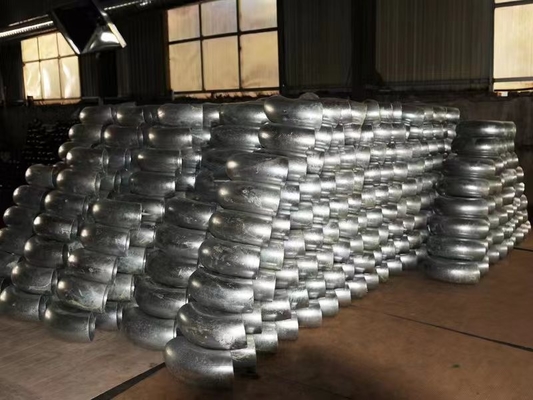 Kotak Kayu Siku Pemasangan Pipa Baja Karbon A234 Wpb 14 Inci yang Dipoles