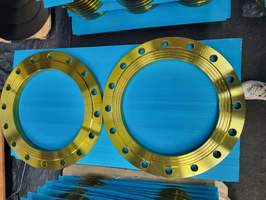 BS4504 DIN Pn16 Plate RF 304 Stainless Steel Flange 316L Untuk Industri Petrokimia
