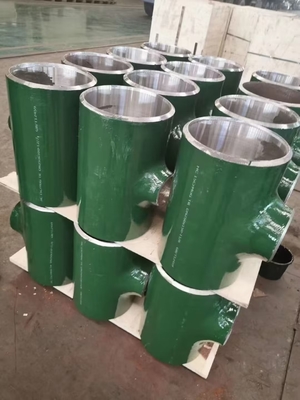 SS304/SS30408/SS316 ASME B16.9 Tee Pereduksi Stainless Steel DIN ANSI