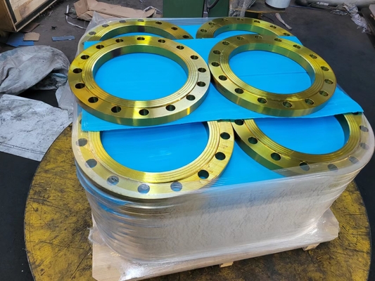Ring Type Joint Forged 1500LB Carbon Steel Blind Flange Untuk Konstruksi
