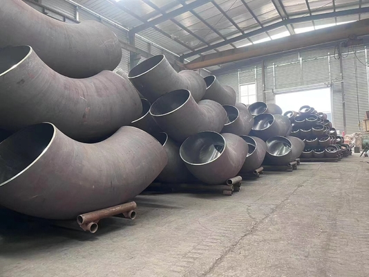 Lapisan Minyak Bersertifikat API Butt Weld Pipe Fittings Carbon Steel