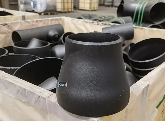 Astm A234 Wpb Sandblasting Peredam Konsentris Perlengkapan Pipa Eksentrik Mulus