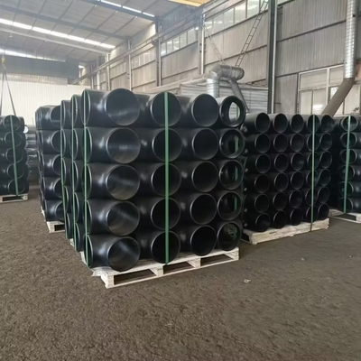 Paket Palet Kayu Perlengkapan Las Butt Stainless Steel MSS 1/2 inci Hingga 48 inci