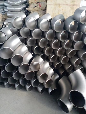 Astm A234 Wpb 0,5&quot; Fitting Pipa yang Dapat Dilas Baja Karbon 45 Derajat