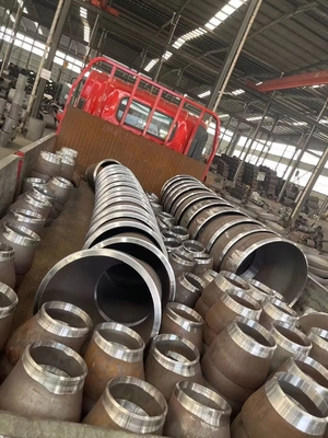 ANSI B16.9 A234 Wpb Fitting Pipa Baja Seamless 90 Derajat 15NB-2000NB