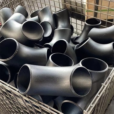 Sch160 Carbon Steel Pipe Bend Steel Butt Welding Elbow Astm B16.9 180 Derajat
