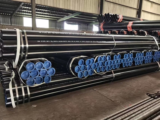 Panjang 5m Sampai 14m Astm Fitting Pipa Seamless API5l A106 A53 Gr.B Dia 21.3MM Sampai 762MM