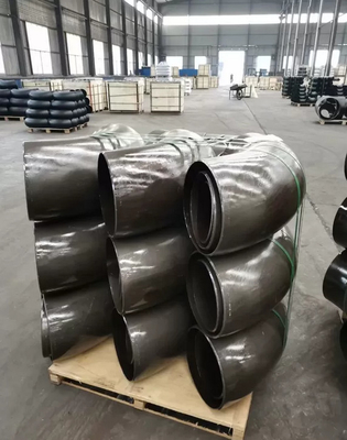 ASME Carbon Steel Elbow Sandblasted ASME B16.9 90 Derajat 180 Derajat