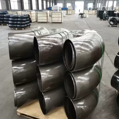 A234 WPB 90 Derajat Butt Weld Pipe Fittings SCH80 1-1/2'' Siku Pipa Radius Panjang