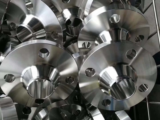 Lukisan Hitam Flange Kerah Pipa Dn1000, Flensa Baja Tempa LCB