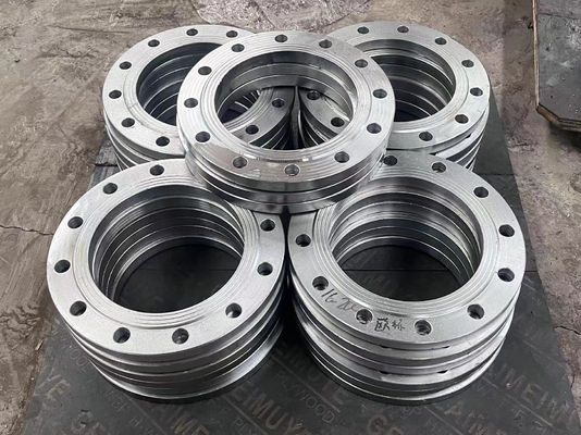 DN1400mm 1/2 Mengangkat Flange Leher Las Wajah Kelas 800 Galvanis
