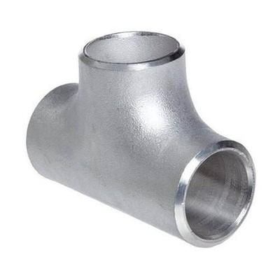 P235GH ST35.8 B16.9 Stainless Steel Tube Tee Butt Weld Untuk Sambungan Pipa
