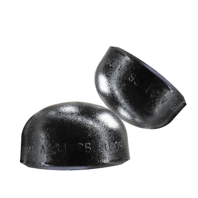 ANSI B16.9 Baja Karbon Jadwal 40 End Cap Fitting Pipa Seamless Tidak Berkarat