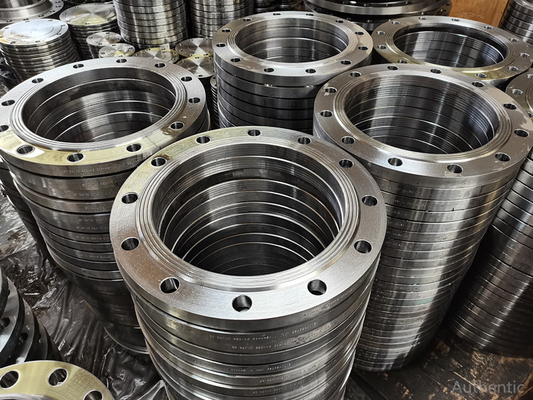 Flange Baja Karbon Daya Tahan Tinggi ASTM A106 Flange FF RF 150LB 300LB ANSI B165