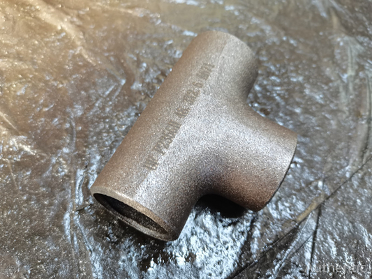 A105 Welding Tee Forged Pipe Fittings 88.9 X 3.2 Sch40 Sch80