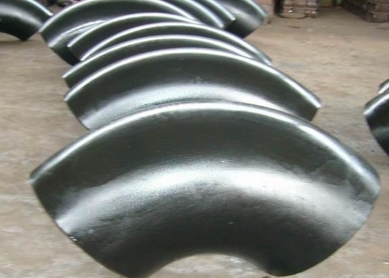 16Mn Q235 Carbon Steel Elbow 1/2&quot; - 48&quot; Lukisan hitam atau minyak anti karat ISO PED API