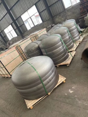 ASTM A234 SCH10 Tutup Pipa Baja Karbon Tekanan Tinggi Kepala Datar 12 Inch