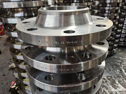 Flat Face Iso Certified Carbon Steel Flanged Fittings Connection 300LB