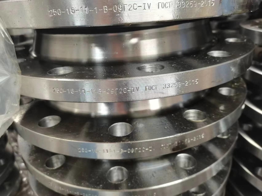 Konektor Flensa Pipa Baja Karbon Bersertifikat 600LB Ce 1/2 &quot;-48&quot;