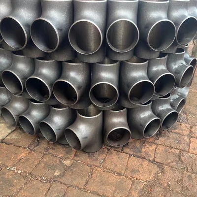 Ss 304l Ansi Butt Weld Pipe Fittings Perawatan Permukaan Peledakan Pasir