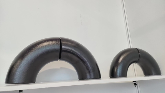 45 90 180 derajat siku A234 Baja pipa baja karbon