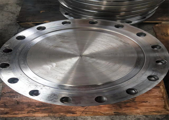 PN25 PN40 Carbon Steel Flange 12820-80 Transportasi Gas Minyak Tempa