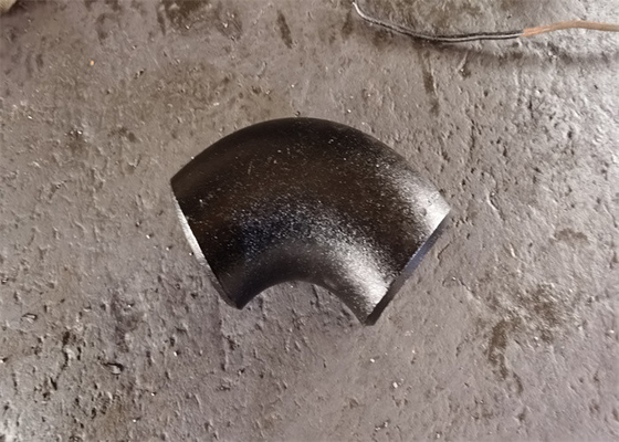 45 Derajat Butt Weld Pipe Fittings Zinc Plated Seamless Pipe Elbow