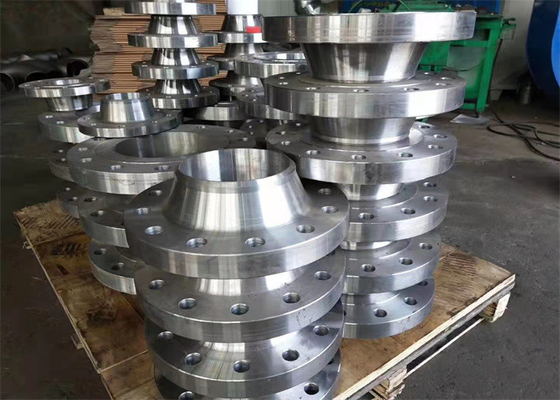 PN6 EN1092-1 Flange PN16 Forged Casting Hair Line Coating NPT Threaded