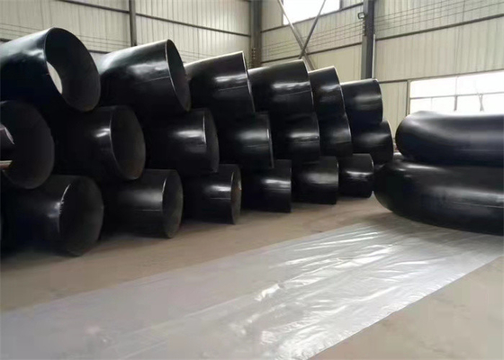 90 Derajat Butt Weld Pipe Fittings SCH80 1-1/2 ''Pipa Elbow Long Radius