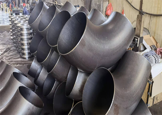 72 Inch Carbon Steel Elbow MS 90 Derajat Panas Ditempa ANSI DIN
