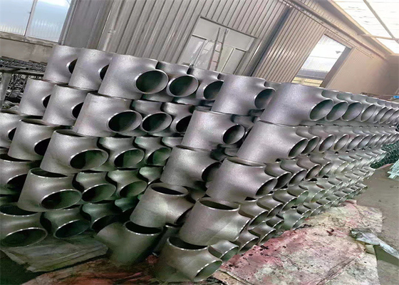 P265GH P355GH Carbon Steel Tee A234 WPB Untuk Industri Farmasi