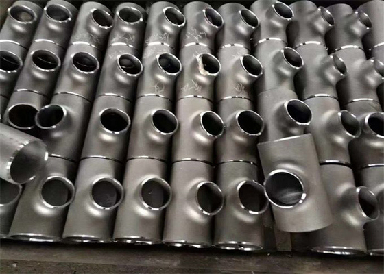 JIS 2311 T Joint Steel Pipe Sch30 Sch100 Tahan Alkali Untuk Pembangkit Listrik Tenaga Nuklir